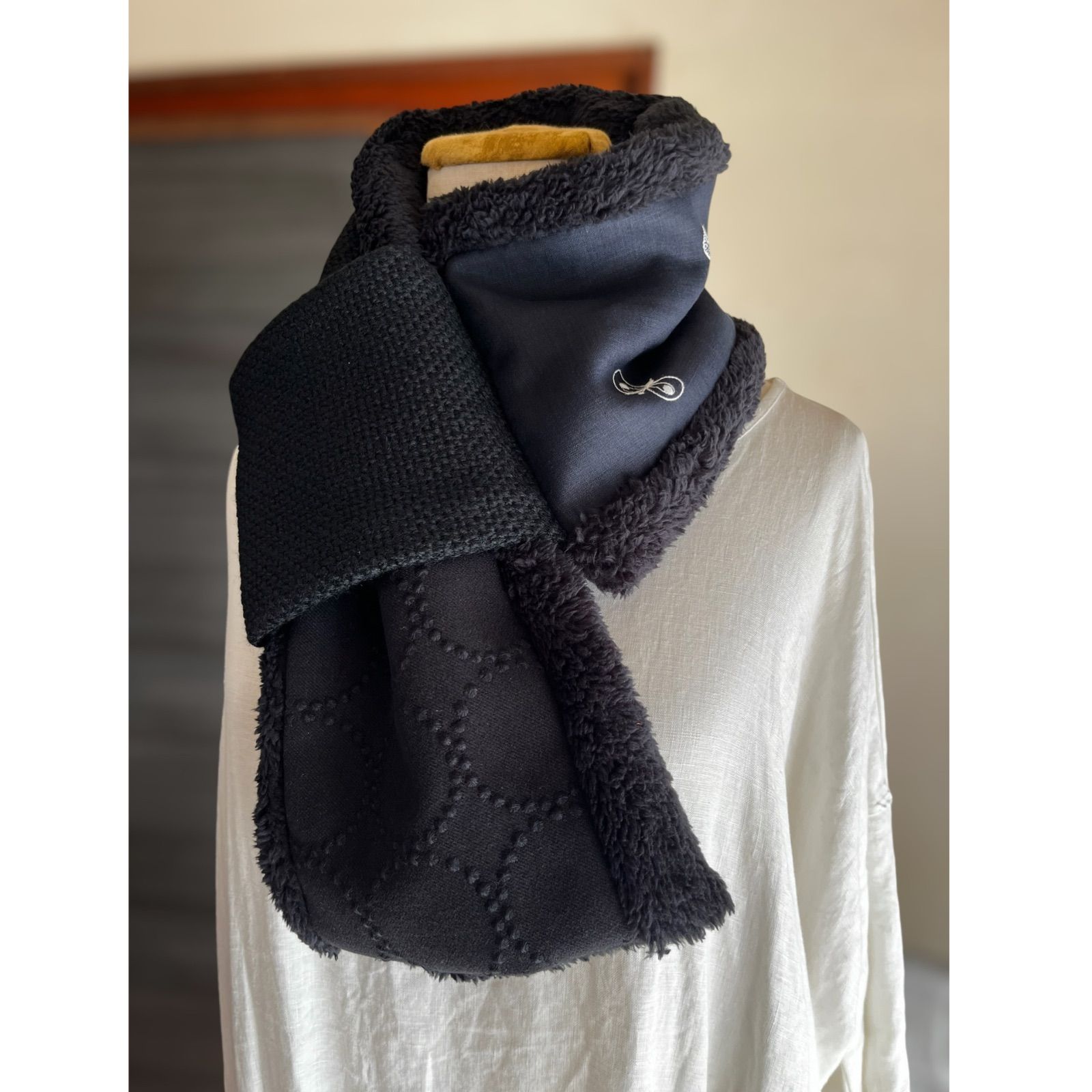 マフラータイプ】dop tambourine・chouchoのネックウォーマー ミナ