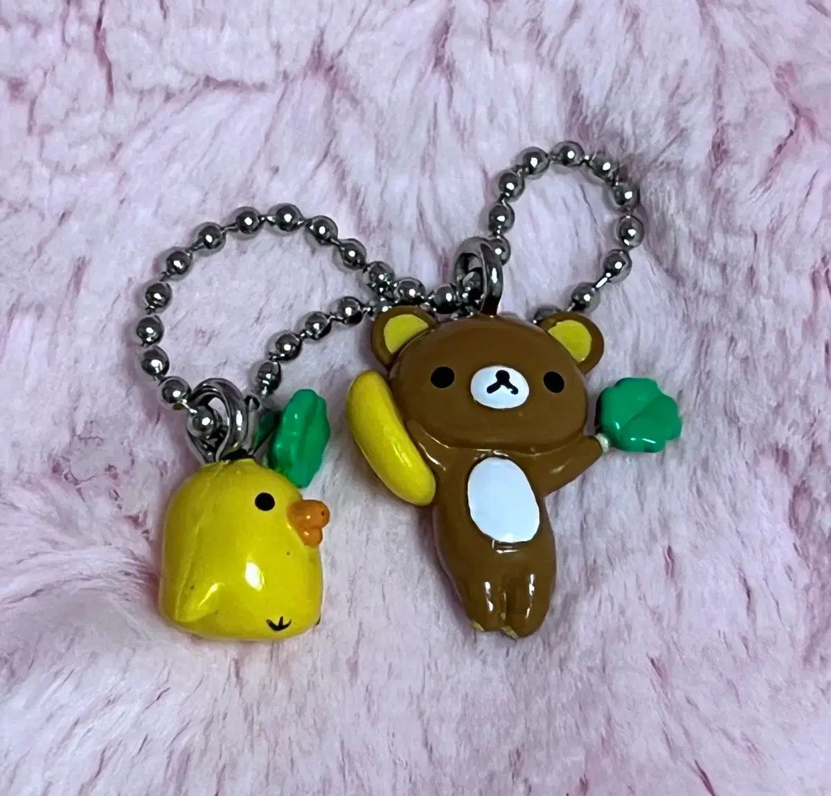 リラックマ キーホルダー ボールチェーン - メルカリ