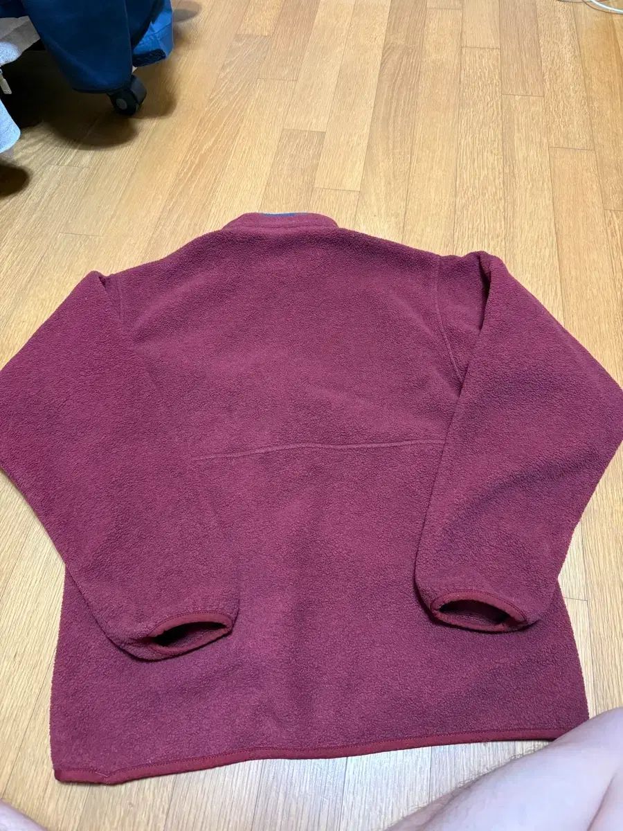 M パタゴニア ヴィンテージ Synchilla シンチラ 麻スプル バーガンディ