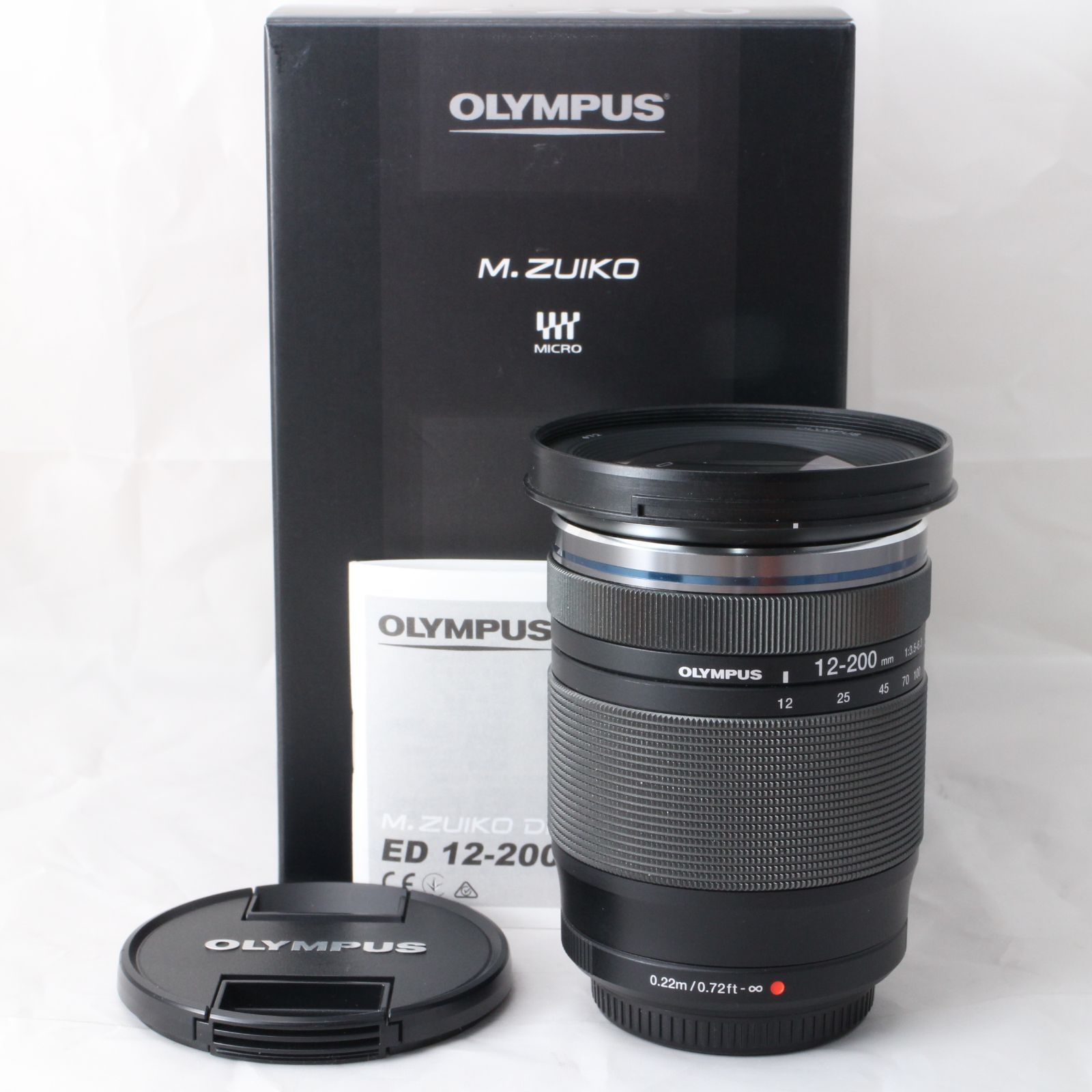 OLYMPUS オリンパス マイクロフォーサーズレンズ M ZUIKO DIGITAL ED 12 200 mm F 3 5 6 高倍率ズームレンズ 防塵防滴 4397