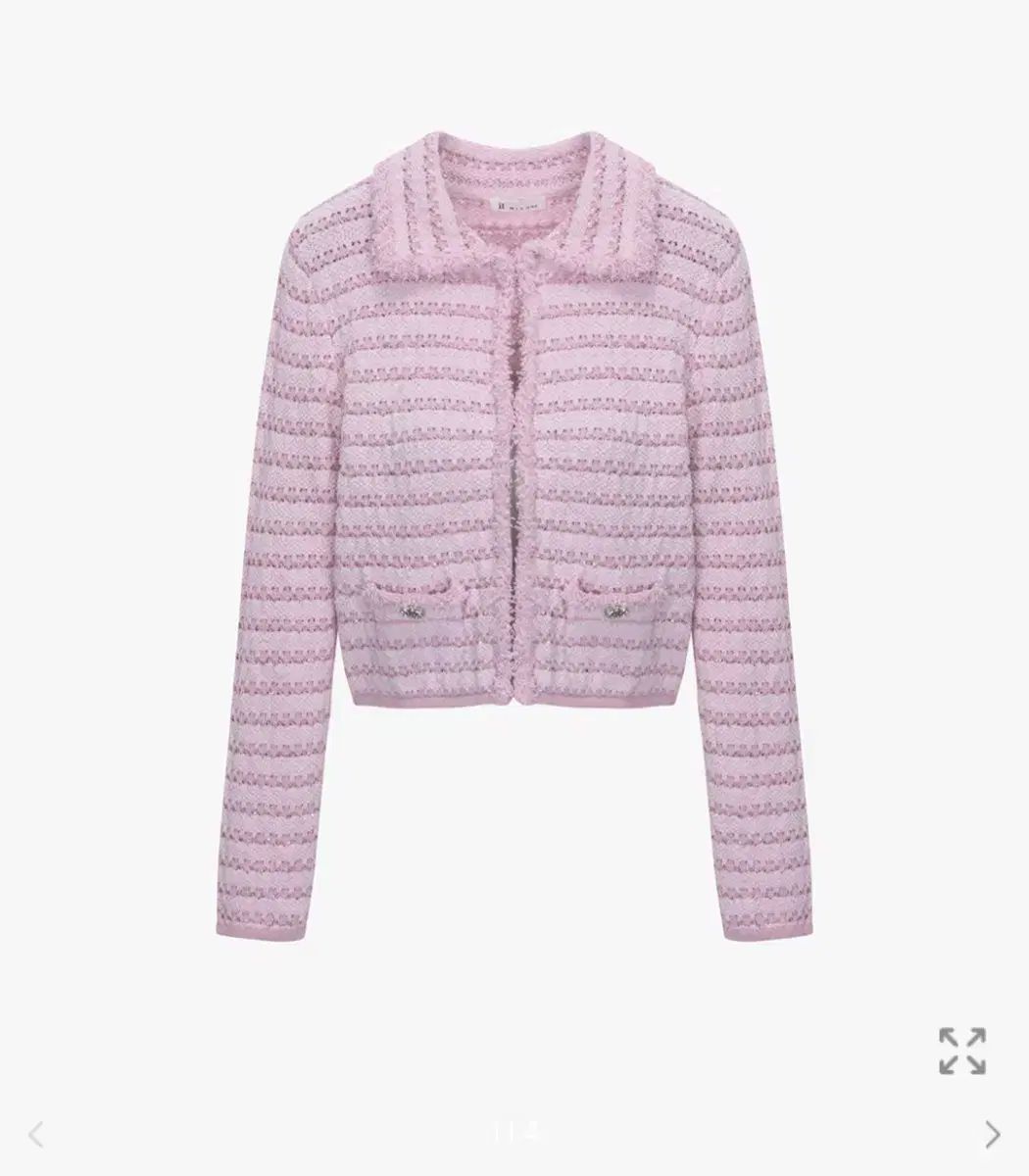 イッミシャ グリッター ニット ジャケット