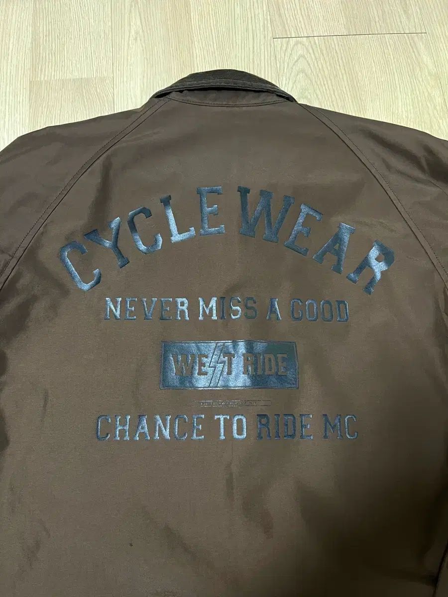 ウェストライド COACH ジャケット ブラウン カジュアルシャツ ワイドデニム