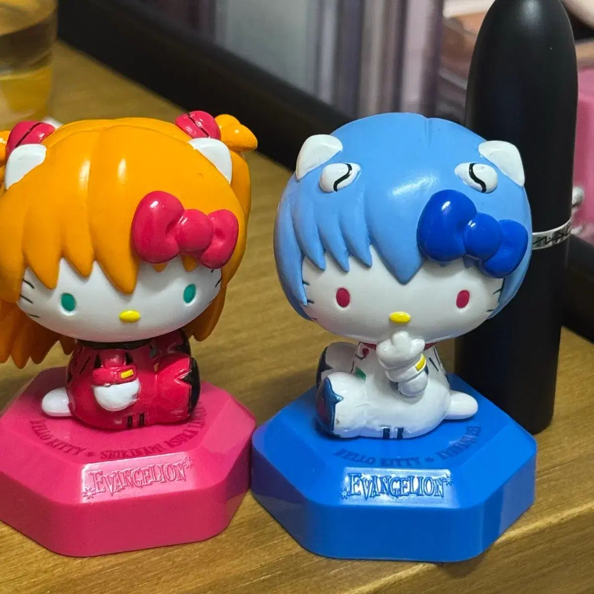 エヴァンゲリオン ハローキティ コラボ フィギュア - メルカリ