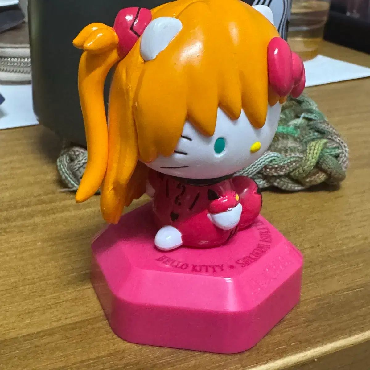 エヴァンゲリオン ハローキティ コラボ フィギュア - メルカリ