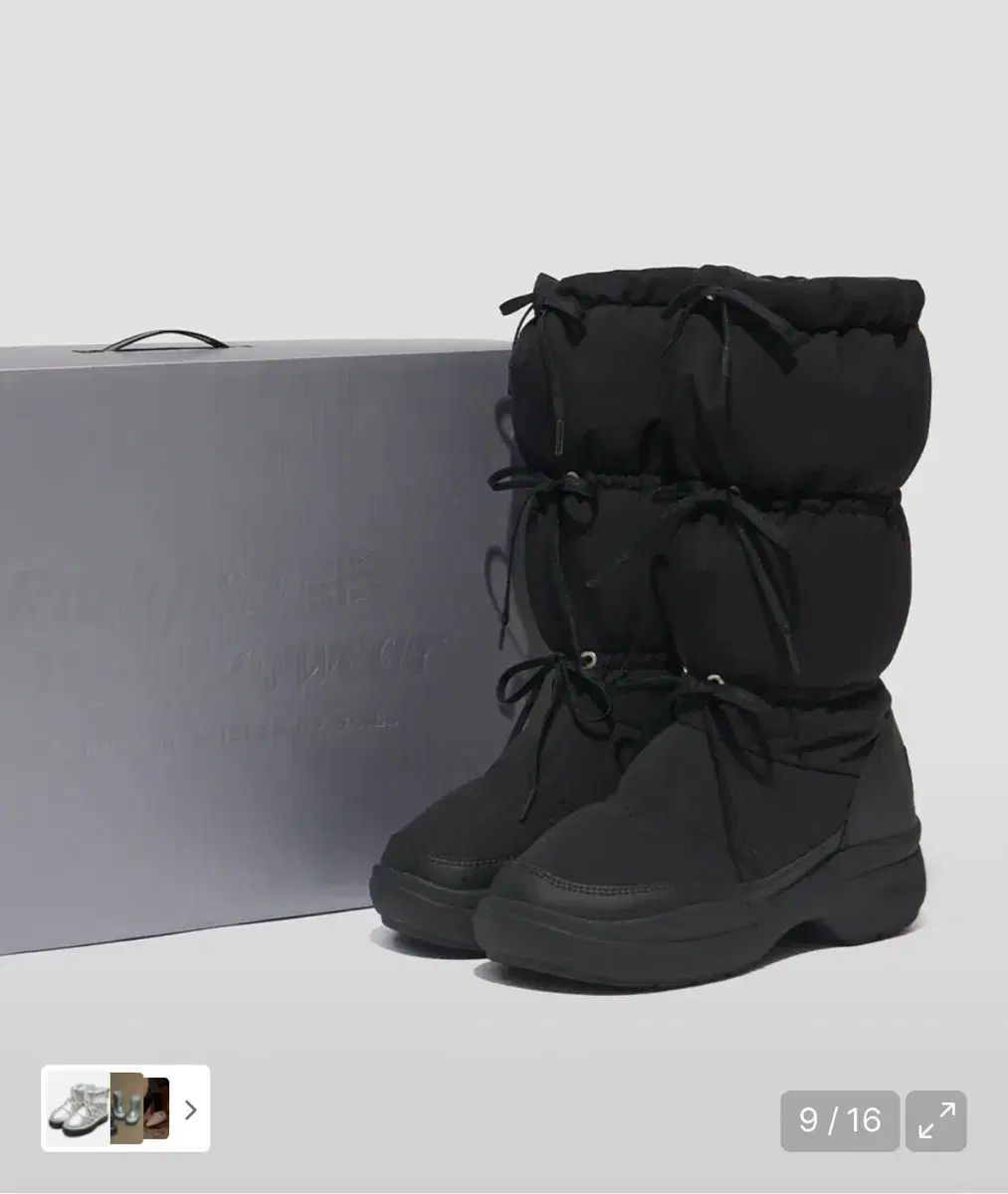 TraditionalWeatherwear トラディショナル ウェザーウェア パデッド ブーツ ブラック 240-245