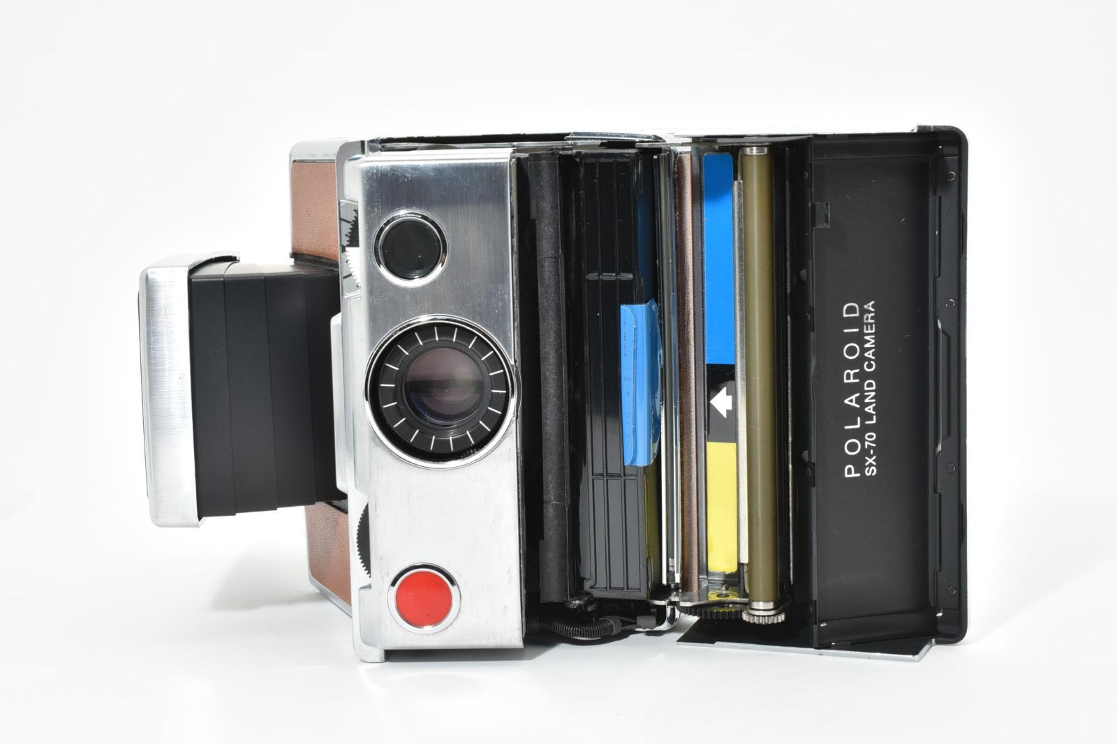 美品】ポラロイド POLAROID SX-70 LAND CAMERA インスタントカメラ B40