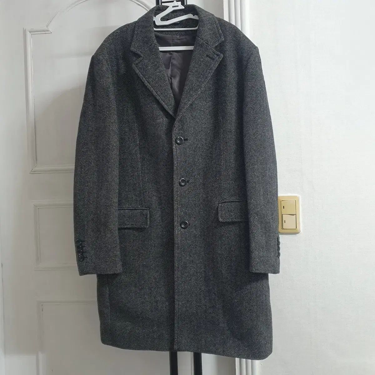 ヘンリーコットンズ ウール100プロ メンズ 冬 コート XL 105
