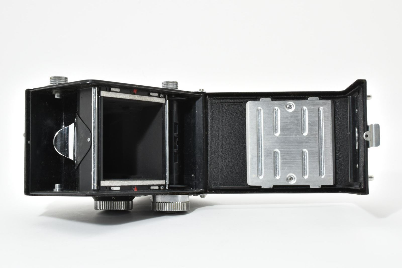 ヤシカ Yashicaflex C型 MODEL C 二眼レフ シャッターOK 外観良好 ヴィンテージ B 49