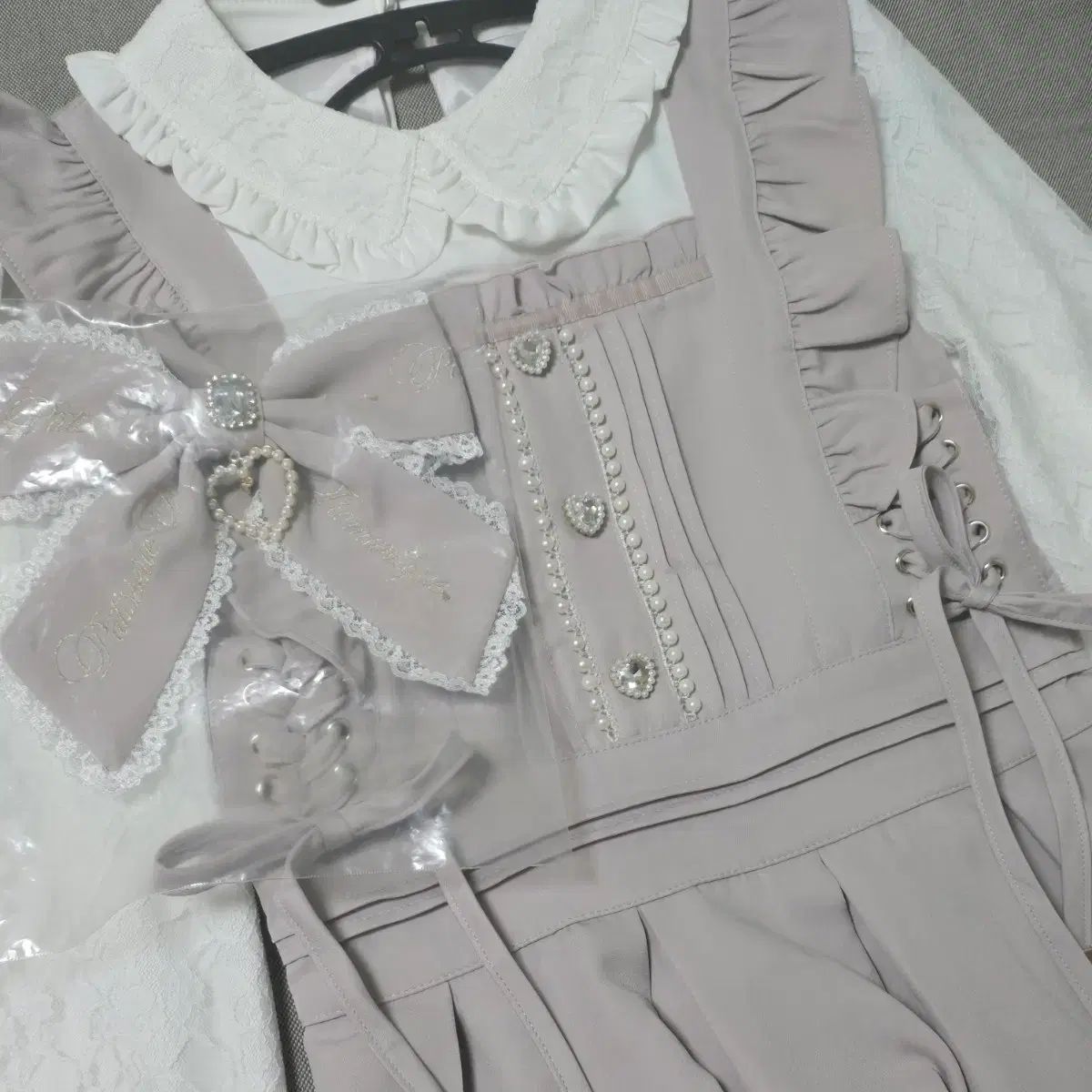 リズリサ バッグ シュー クール セットアップ 長袖 量産型 地雷系 日本ブランド