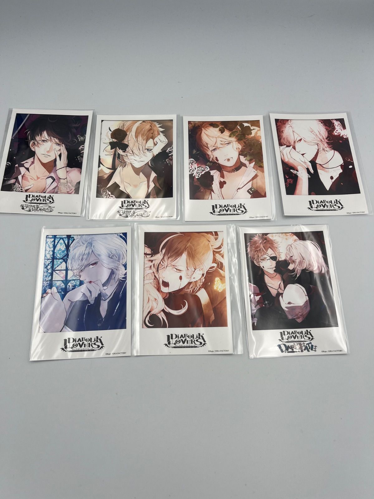 DIABOLIKLOVERS ディアラバ インスタントブロマイド 7種セット - メルカリ