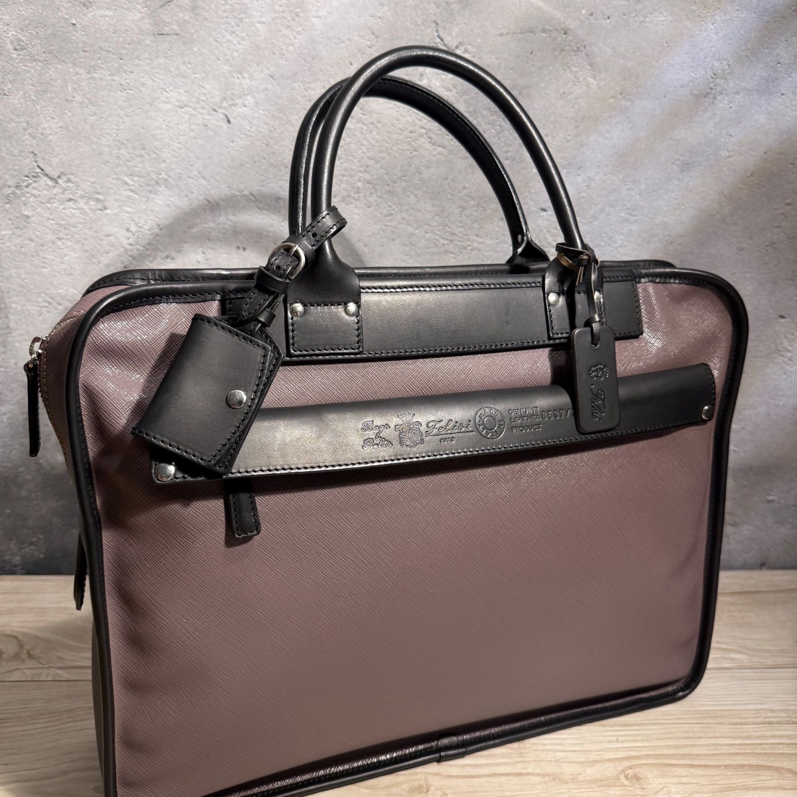 ✨Felisi フェリージ 8637/2 ビジネスバッグ トート サフィアーノ