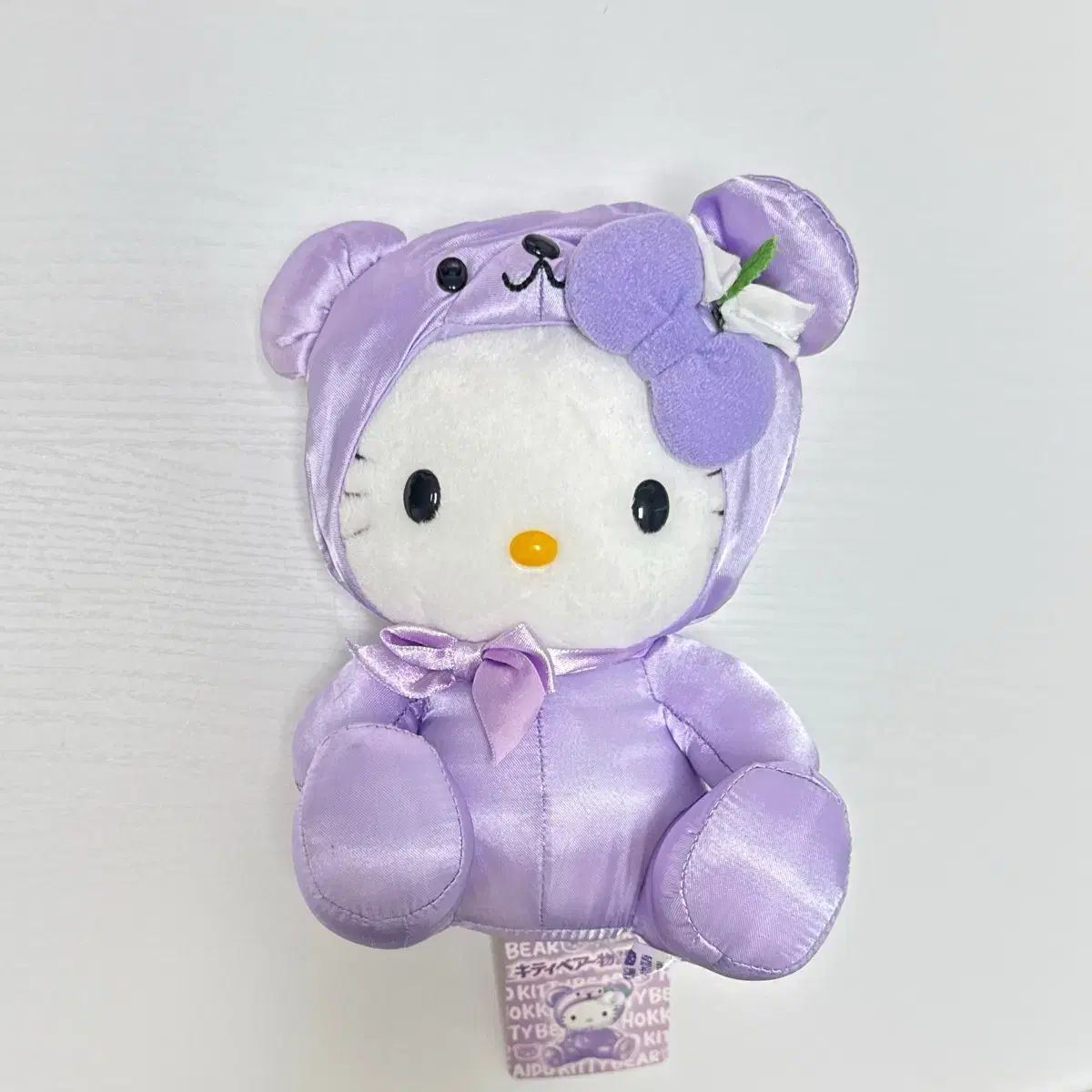 北海道ラベンダー テディベア ハローキティ ぬいぐるみ - メルカリ