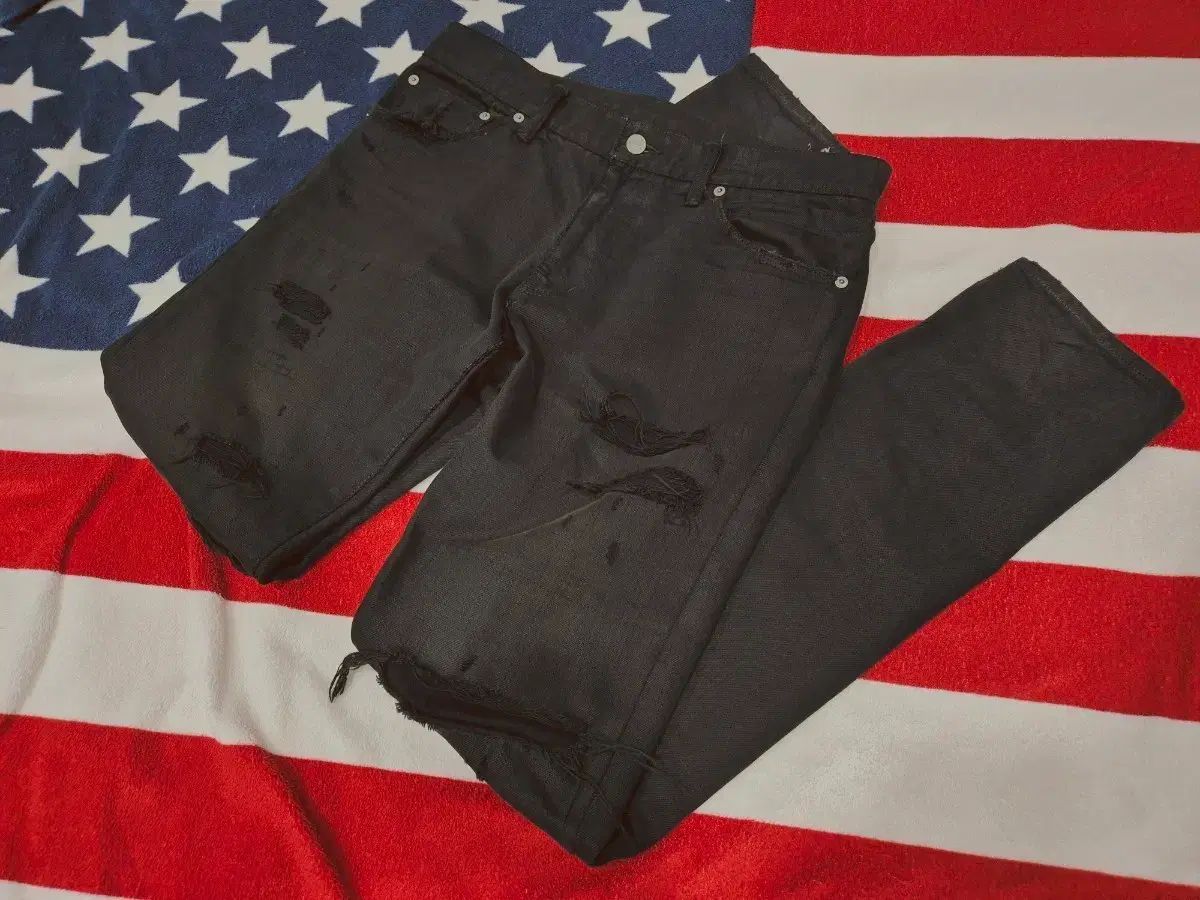 VISVIM ビズビム 12 D 17 blk dmgd デニム 34 x 32