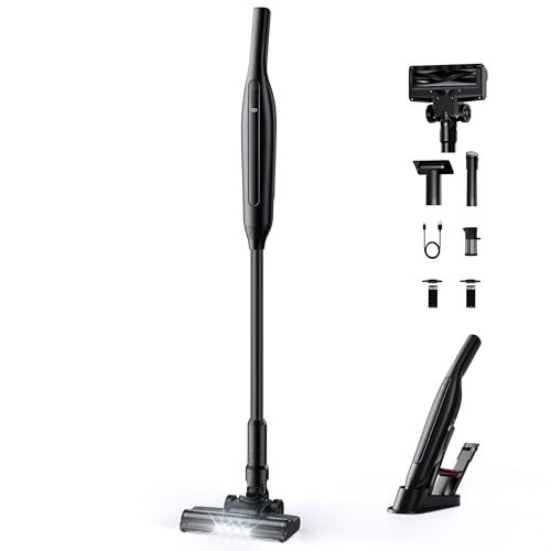 新品】掃除機 コードレス 【2025新登場】55KPa超強力吸引&自立式&LED