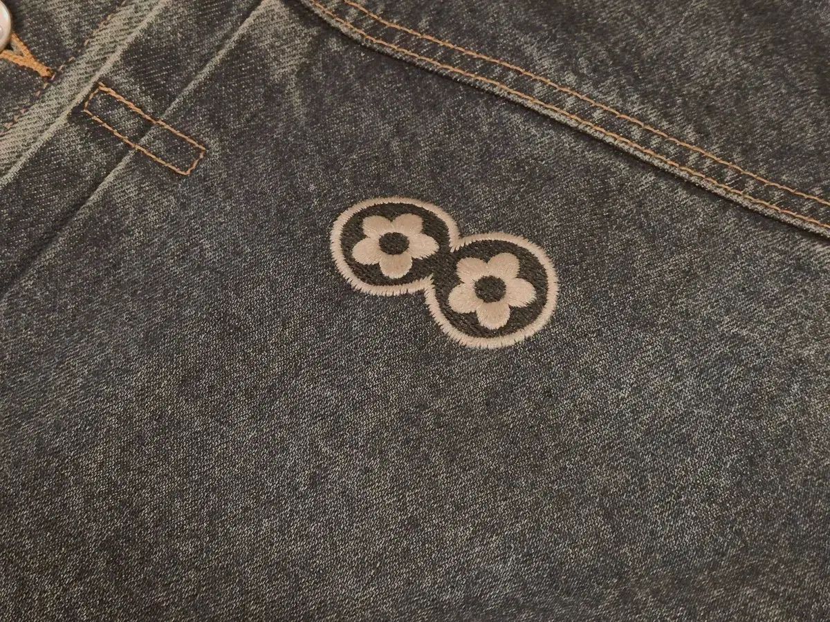 バンディザピンク デニム ジャケット L