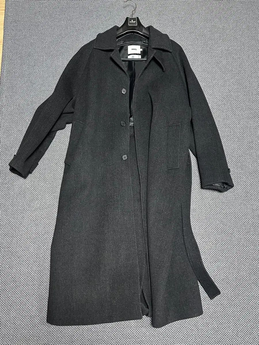 Mmgl ウール バルマカーン コート チャコール サイズ4