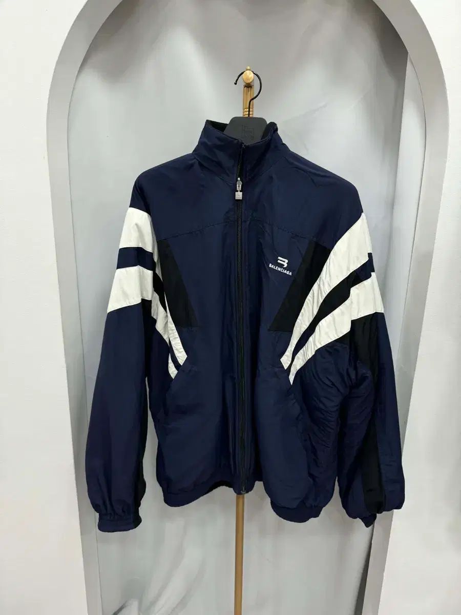 バレンシアガ スポーティー B リバーシブル トラックスーツ フリース ジャケット M