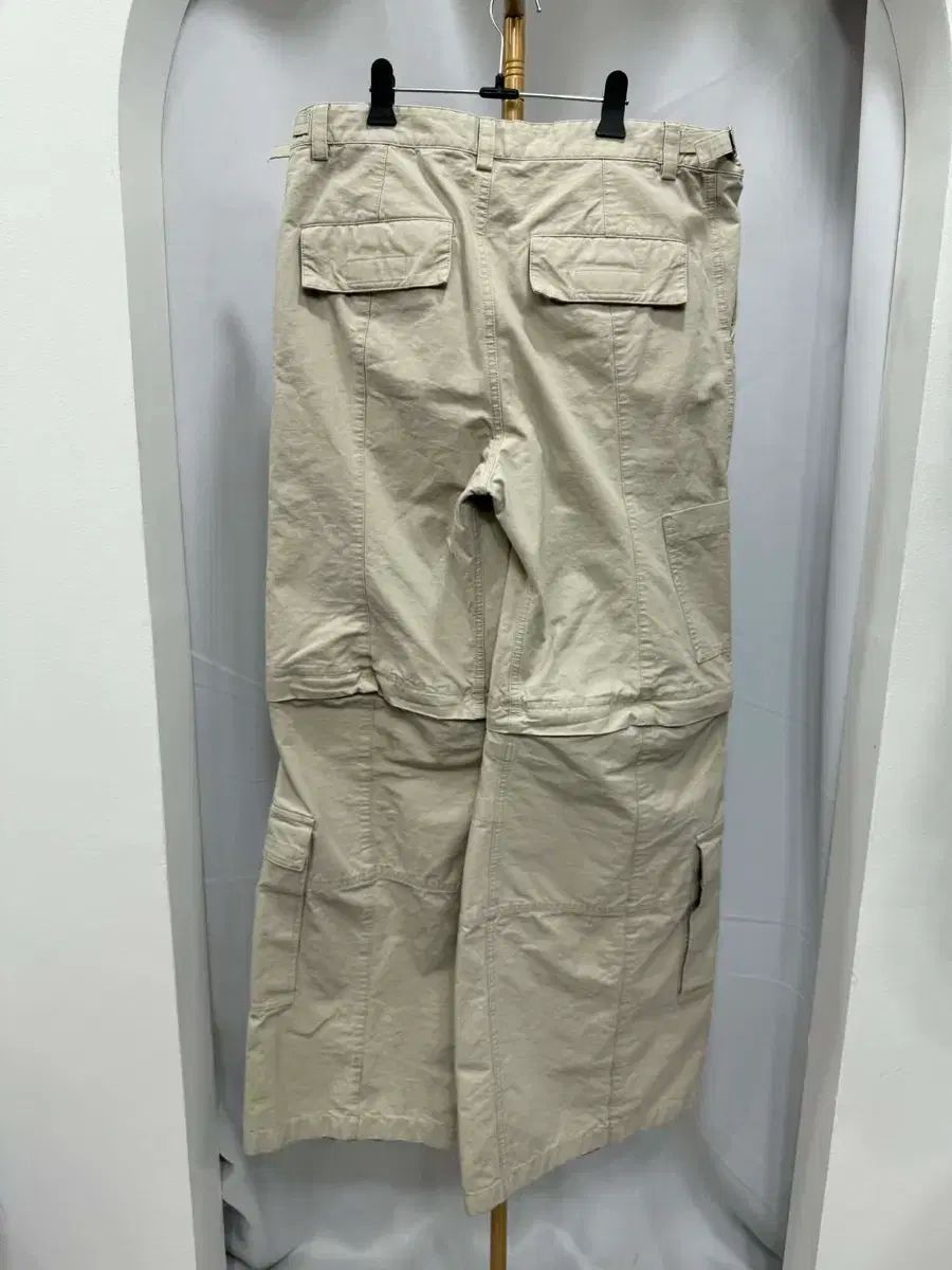 バレンシアガ フ リップストップ カーゴ パンツ L