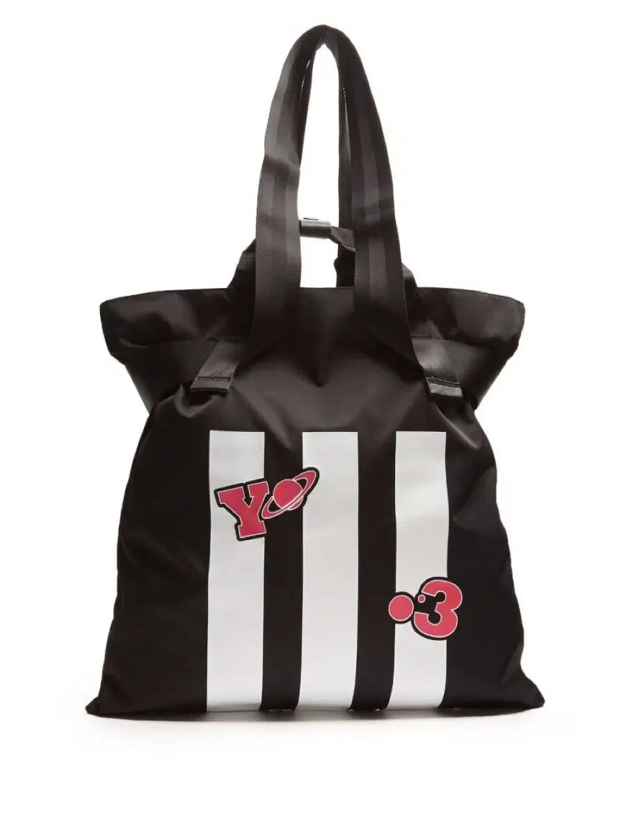 y 3 ツーウェイ ストライプ トートバッグ