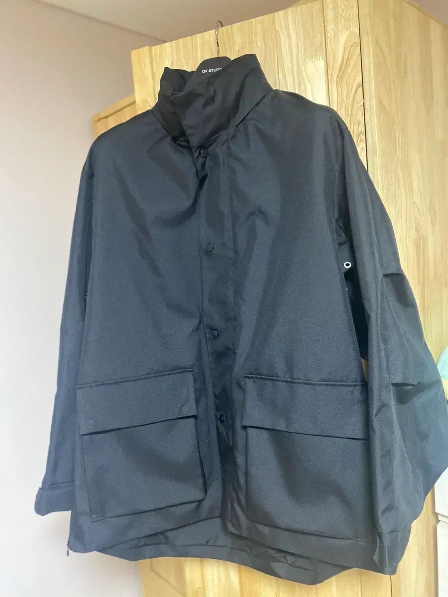 オーエクススタジオ テクニカル マウンテンパーカー コーデュラ ブラック 46