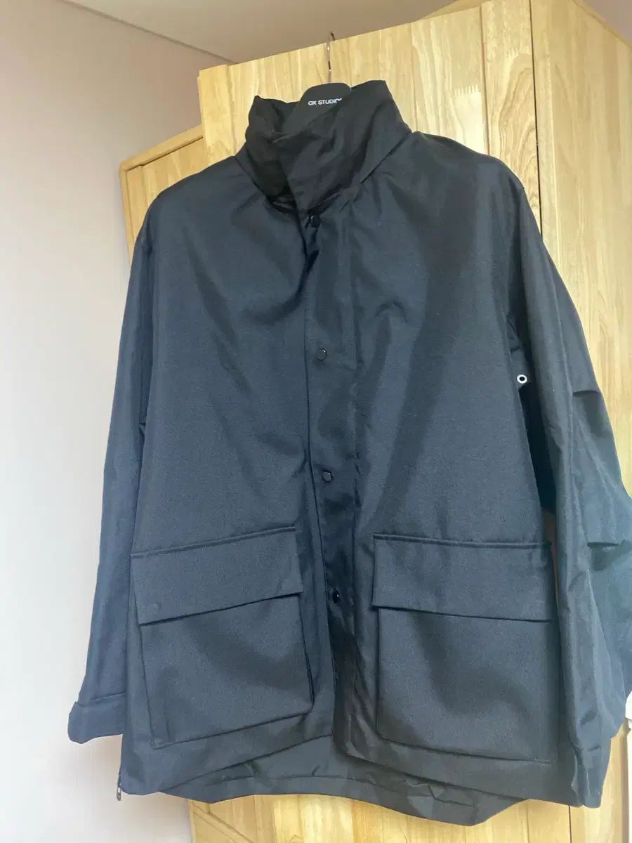 オーエクススタジオ テクニカル マウンテンパーカー コーデュラ ブラック 46