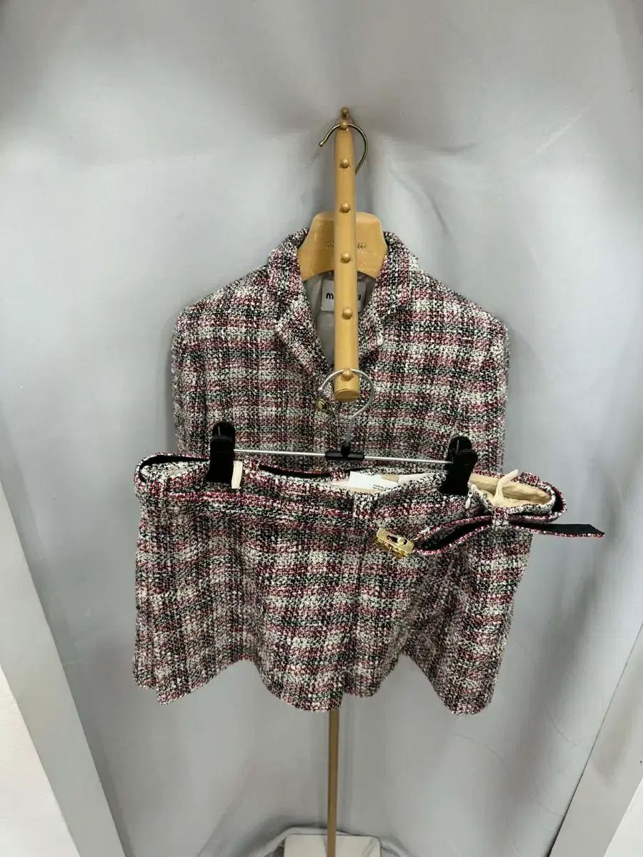 ミュウミュウ ジャケット スカート セット サイズ38