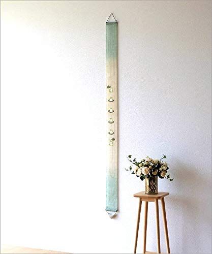 タペストリー おしゃれ 和風 和モダン 麻 縦長 細タペストリー 六かえる wlj 1394 961 a 9 e 77