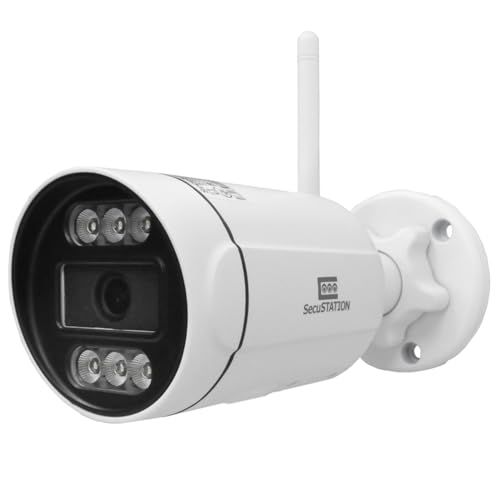新品】SecuSTATION 防犯設備士推薦 屋外 防犯カメラ 監視カメラ ネット