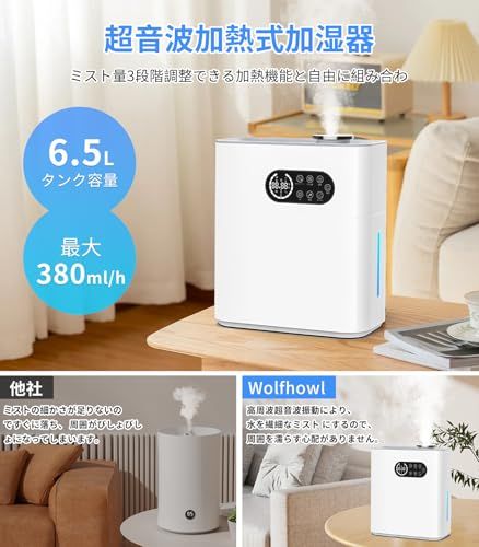 加湿量最大380 ml