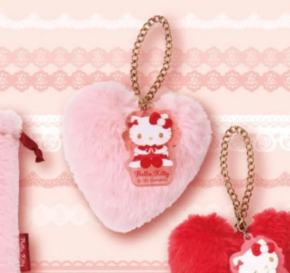 レア‼️ハローキティ ハート型鍵キーホルダー サンリオ ハローキティ 11月 クージー 9番 ハートキーホルダー - メルカリ