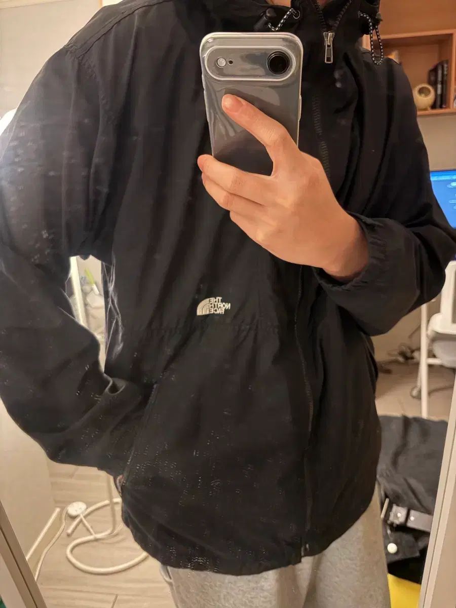 ザノースフェイス ウィンドブレーカー ブラック ヴィンテージ