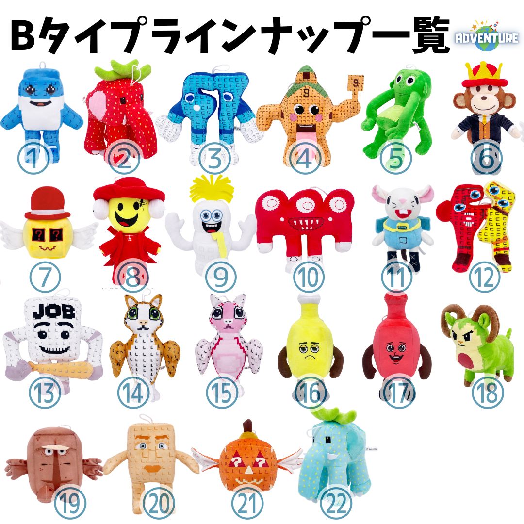 ROBLOX ブレインロットを盗む ロブロックス ぬいぐるみ 12個 B】ロブロックス ブレインロットを盗む Steal a Brainrot ぬいぐるみ