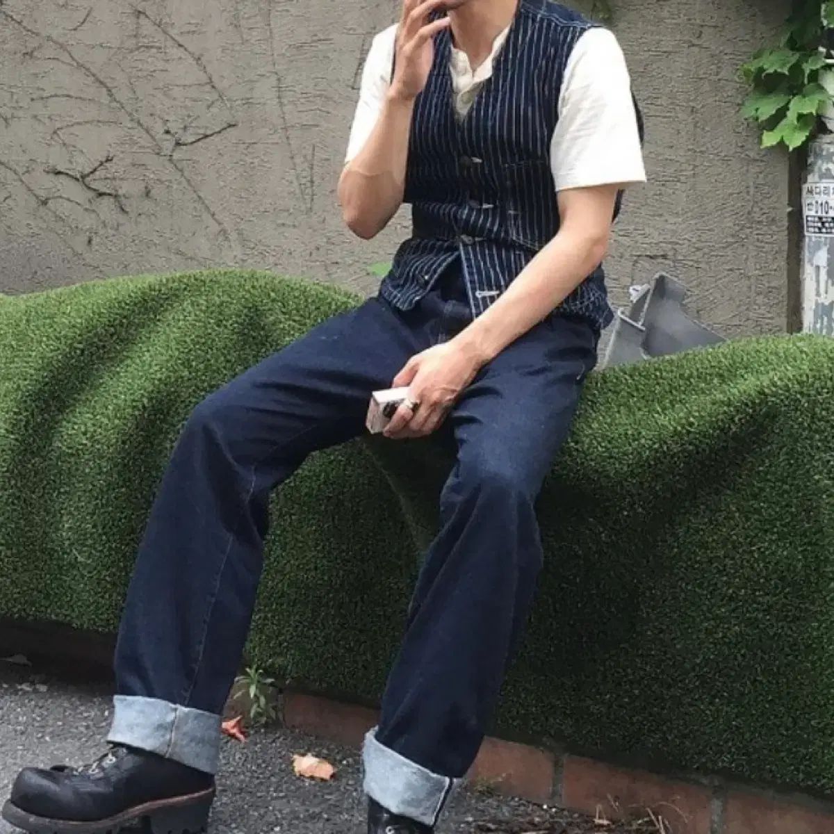 42 SUGAR CANE シュガーケーン ワバシ ウォーク ベスト