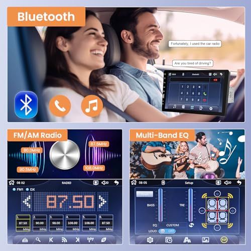  1 DIN Carplayカーオーディオ Hodozzy 9インチカーステレオ タッチスクリーンカーラジオ Bluetooth シングルDIN FM AMオーディオレシーバー iOS AndroidミラーリンクUSBカーマルチメディアP da 6 c 36 f 3 スパイスラック その他 キッチン 食器
