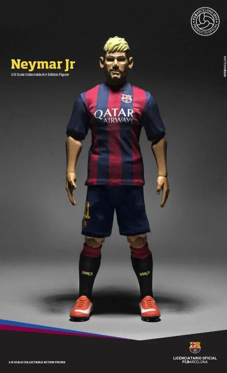 レア商品 FCバルセロナ ZWCO ネイマール フィギュア - メルカリ