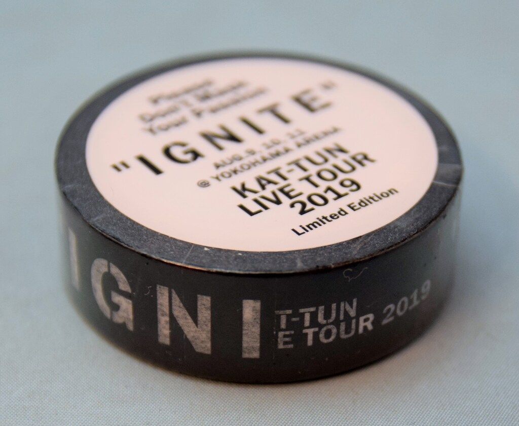 KAT-TUN 19年 IGNITE マスキングテープ *横浜 - メルカリ