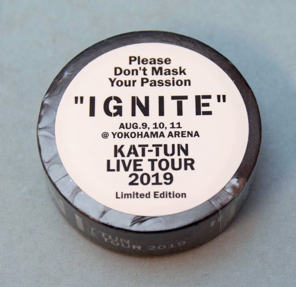 KAT-TUN 19年 IGNITE マスキングテープ *横浜 - メルカリ