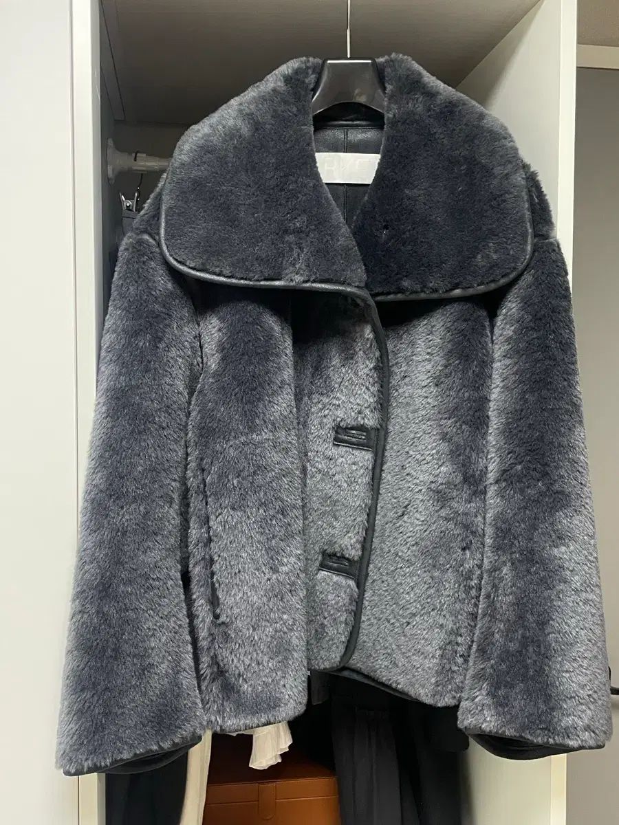 アーケット ファージャケット DARK GREY S