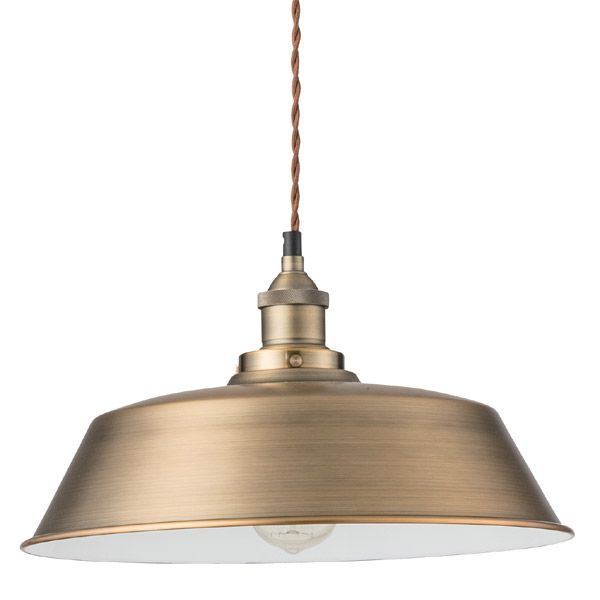 ペンダントライト レトロデザイン W 36×D 36×H 21 cm コード長 1 m シーリングプラグ No.724