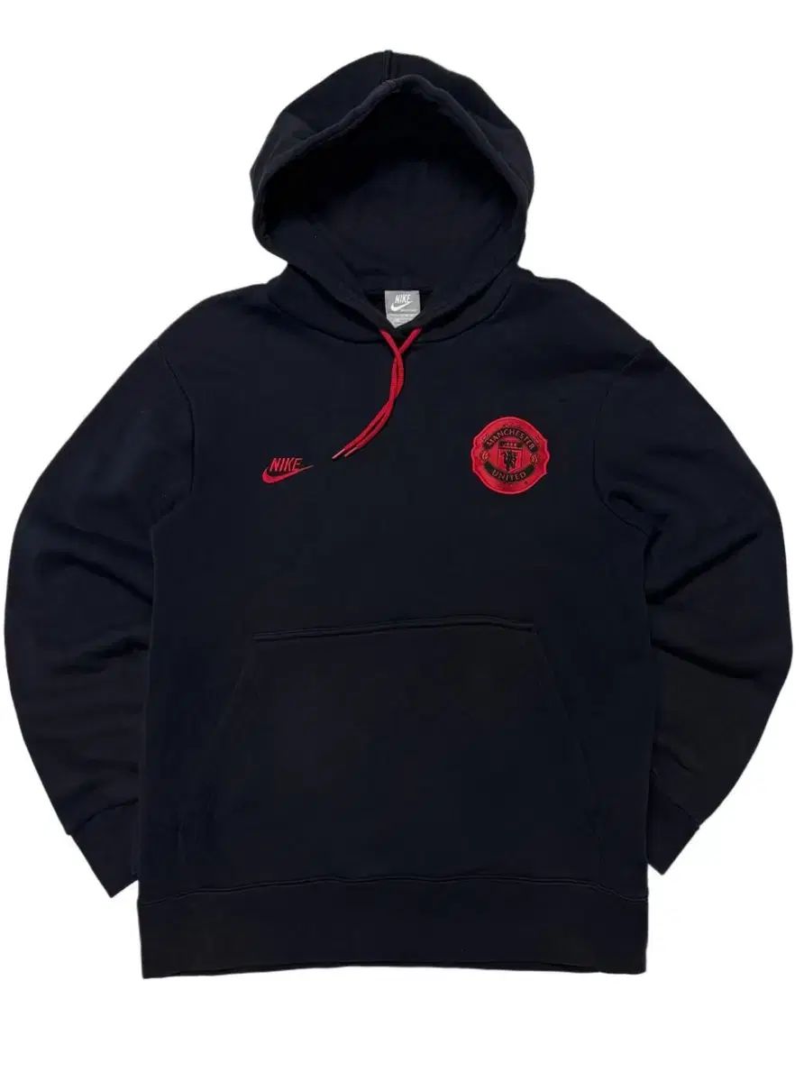 ナイキ マンチェスター・ユナイテッドFC フードTシャツ ブラック