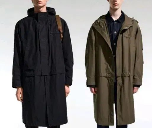 TNGT オーバーサイズ レイヤード ロング ジャケット 95