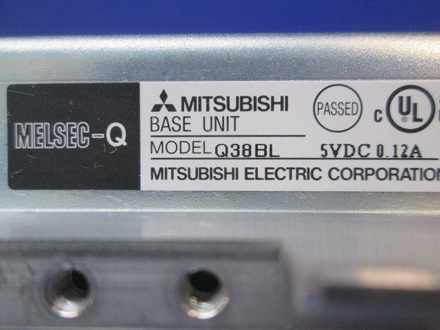 MELSEC-Q シーケンサ ベースユニット カバー付 品 Q 38 BL QG 69 L
