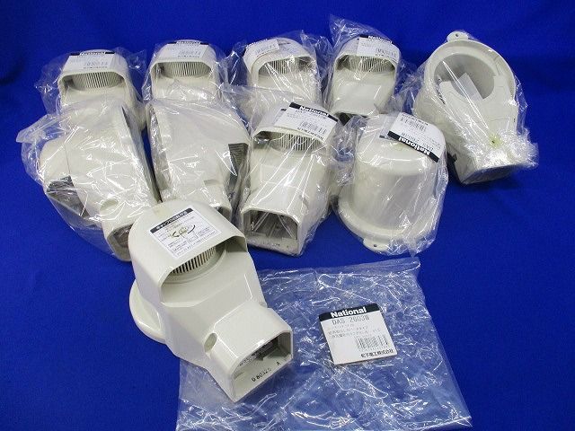 スッキリダクト用壁面取出しカバーPタイプ 入 アイボリー National