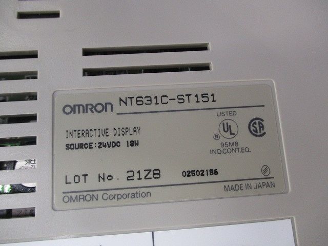 プログラマブルターミナル NT 631 C-ST 151