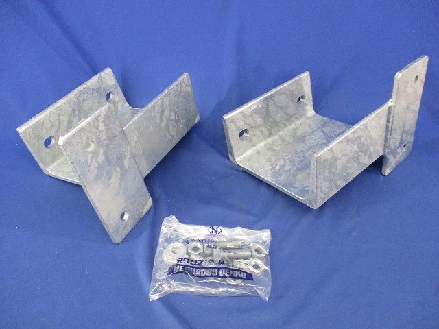 床面固定立上りケーブルラック用耐震架台 亜鉛