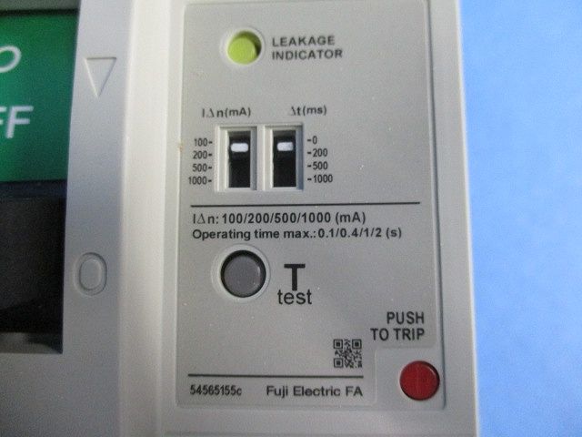  一般配線用漏電遮断器 3 P 350 A -3 K 電設資材 材料 資材