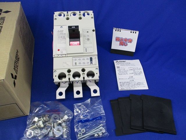 漏電遮断器3 P 3 E 200 400 A アラームスイッチ付 NV HEW