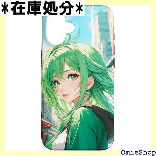 iPhone 16 アニメの女の子、漫画、美学、かわいい、日本語、Waifu プリント スマホケース 2365