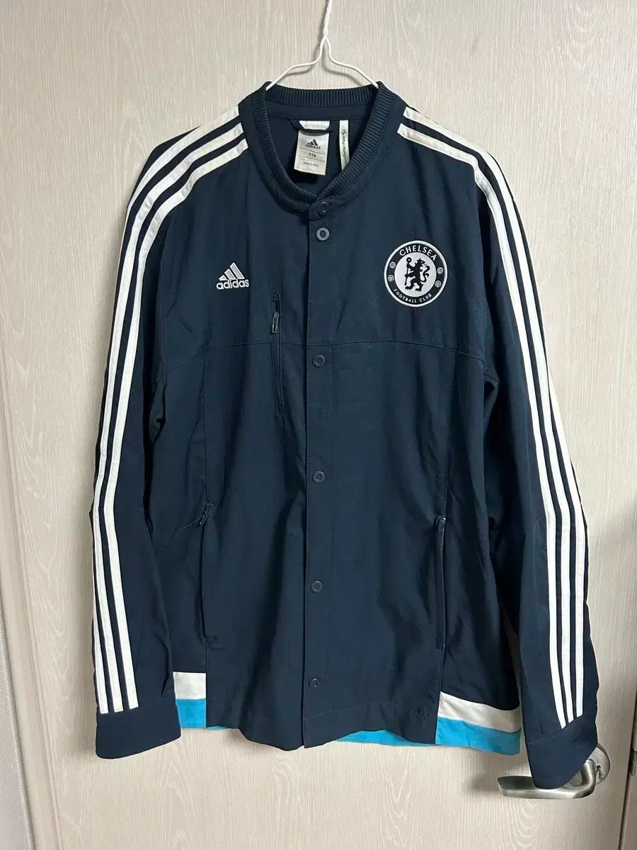 アディダス チェルシー トレーナー 長袖 ジャケット ネイビー 110出品