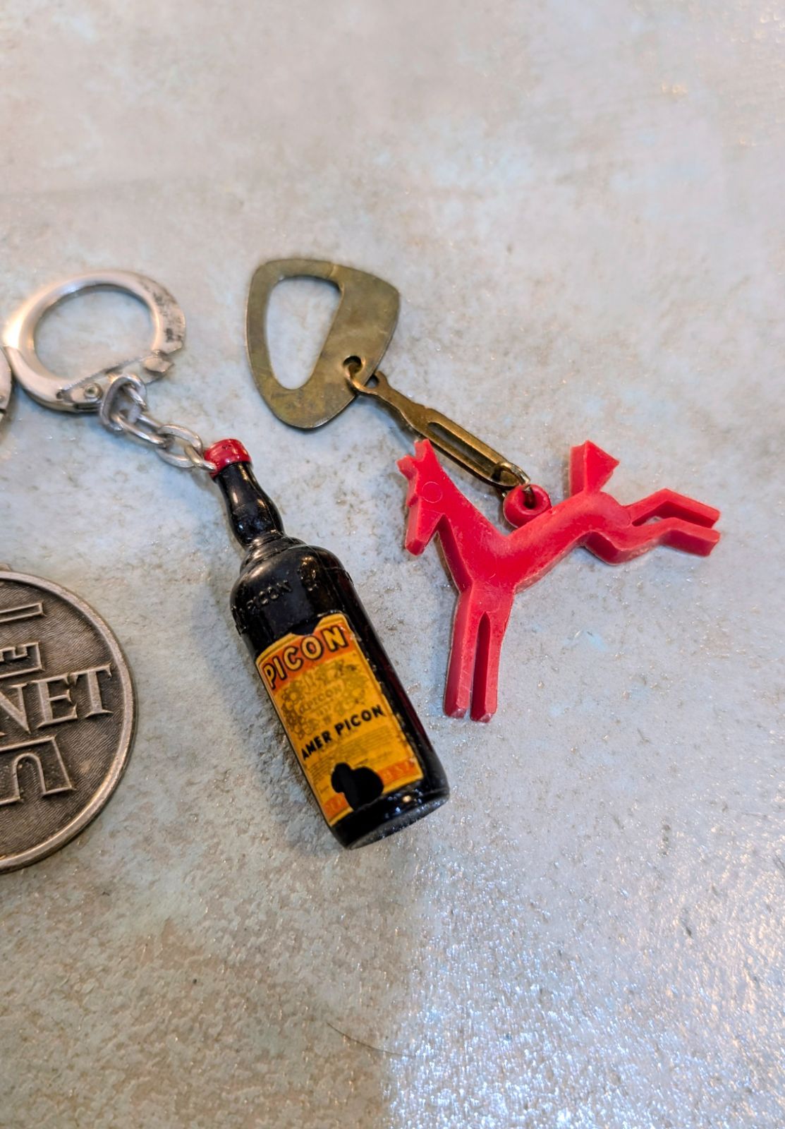 フランス 可愛い キーホルダー 4つセット フランス雑貨 フレンチ